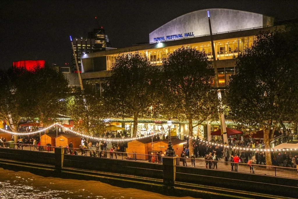 Southbank Centre Winter Market-Experience the Magic 5 Must-See Places in London During Christmas
